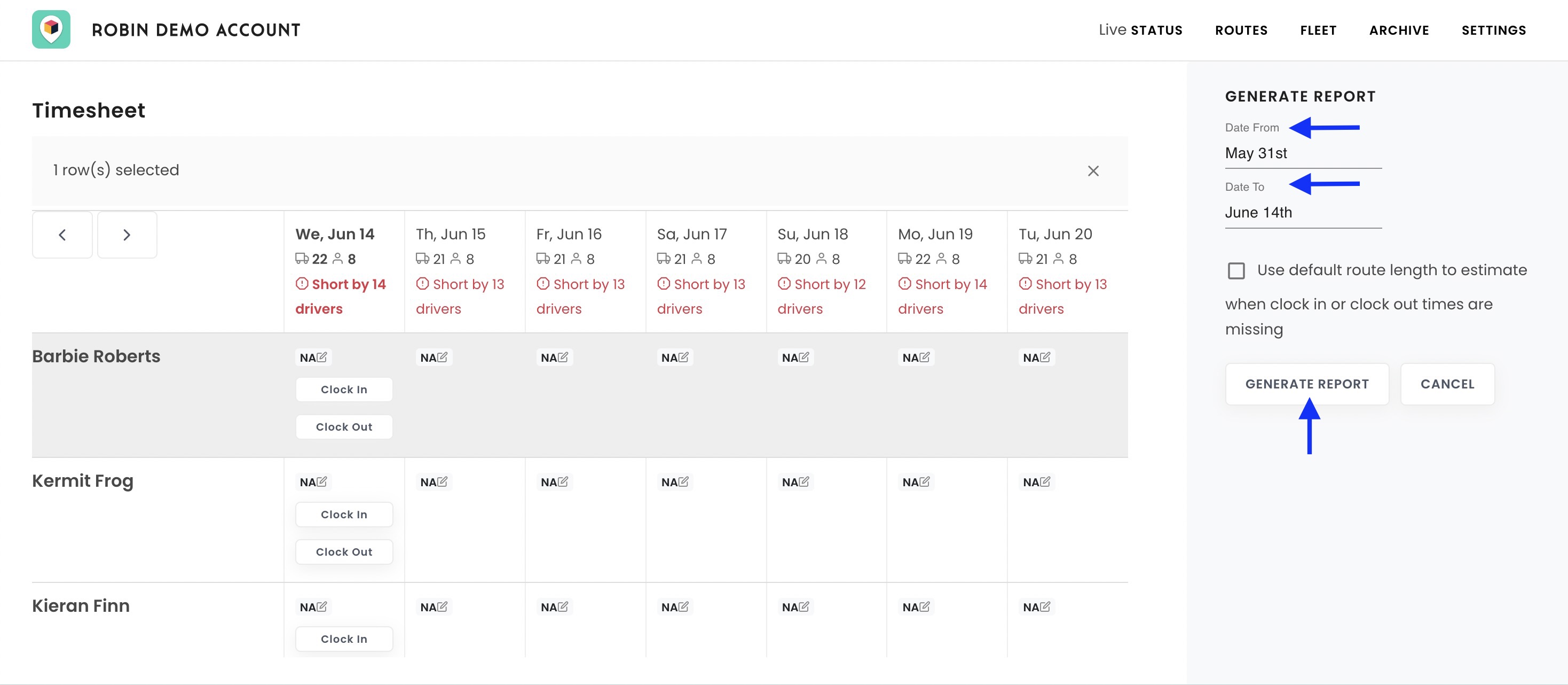 Timesheets Generate an Employee Timecard One Hundred Feet, Inc.